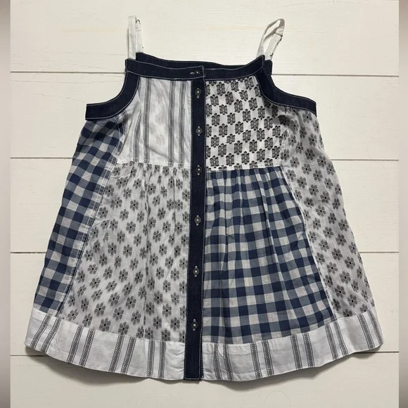 Pilcro Patch Work Tank Top - Picture 1 of 5